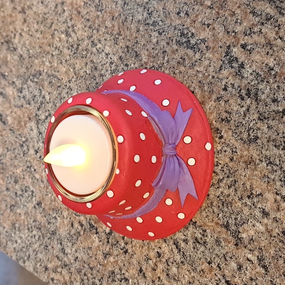 CANDLE HOLDER AND TRINKET BOX - Picture 2 of 4